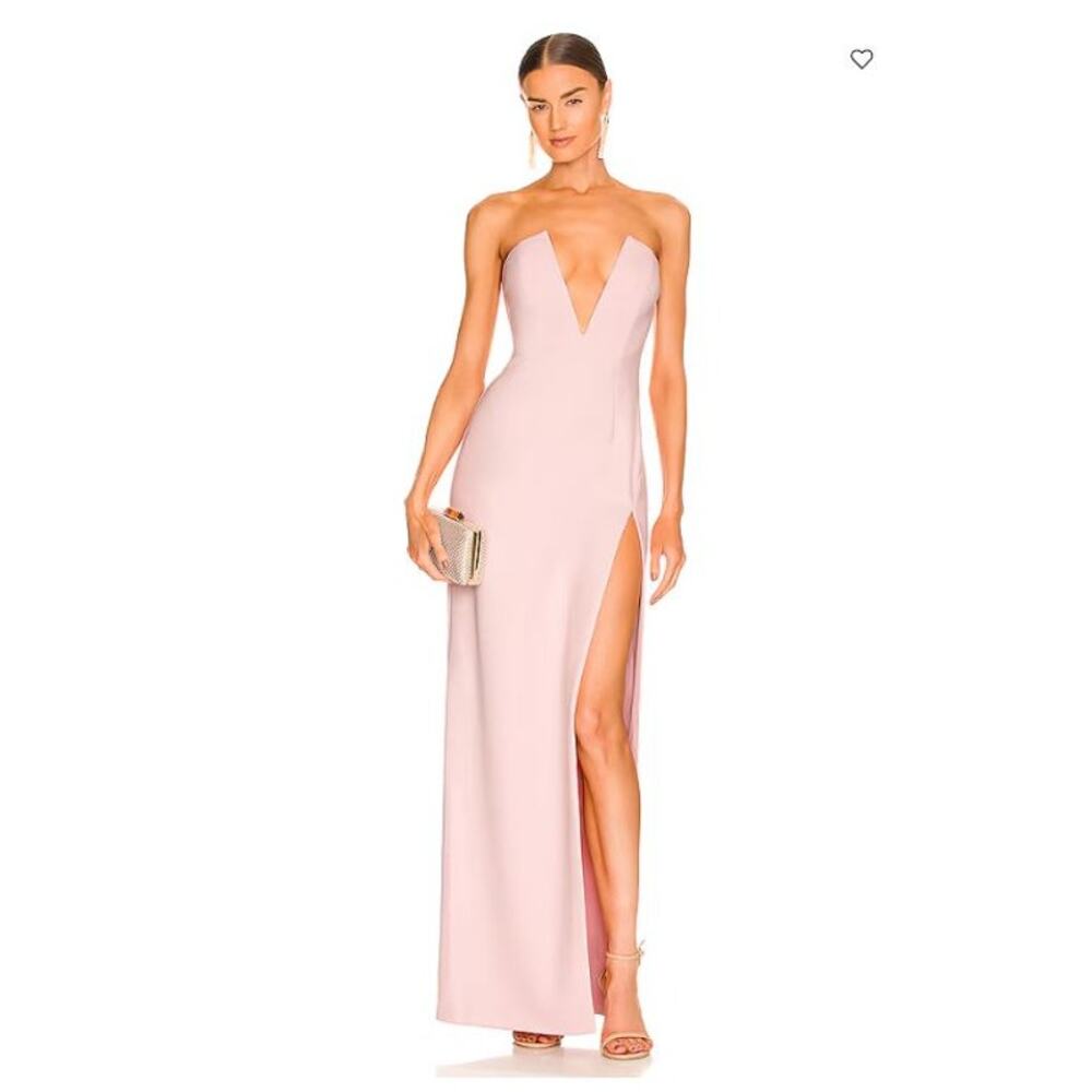 Katie May x REVOLVE Infatuation Gown in Blush